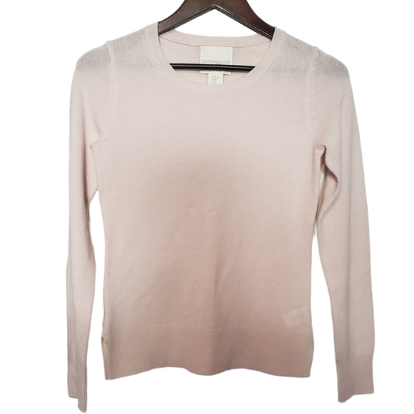 Cynthia Rowley 100% cashmere crew neck sweater size XS - Picture 1 of 12